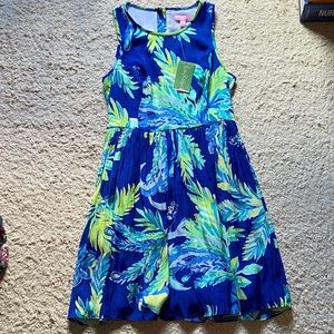 NWT Lilly Pulitzer Kassia Dress - Size 2 - Nest to Nothing Print